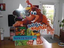 Not only do you have the musical notes, jiggies and jinjos to find in each level, but. Nintendo 64 Banjo Kazooie Riesen Papp Aufsteller Stand Up Merchandise Banjo Banjo Kazooie Nintendo