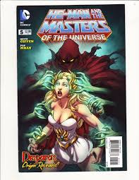 HE-MAN MASTERS OF THE UNIVERSE #5 DC COMICS 2013 ORIGIN OF SHE-RA! LOW  PRINT HTF | eBay