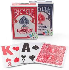 Browse through all shapes and sizes of decks. Buy Bicycle E Z See Lo Vision Playing Card Deck Online In Slovakia B0009we5b4