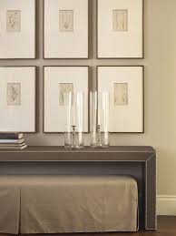 Grey Console Table Transitional Entrance Foyer Tim Barber Home Decor Interior Architecture Design Home