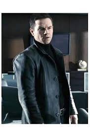Max Payne Leather Coat Mark Wahlberg Jacket Mens Leather Coats Leather Jacket Celebrity Jackets