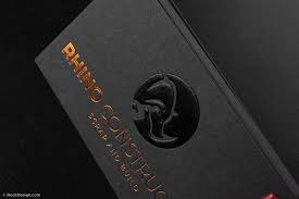 Construction black grey metal custom business card | zazzle.com. Skill Trade Gray Business Cards Rhino Construction