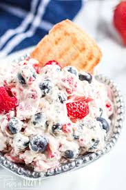 Spoonable desserts w/ your favorite candy flavor. Triple Berry Fruit Dip Easy Low Calorie Dessert Tastes Of Lizzy T