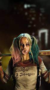 Harley quinn bike ride 4k. Iphone Harley Quinn Hd Wallpaper 4k