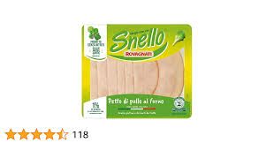 Rovagnati Snello Petto di Pollo al Forno, 100g : Amazon.it: Alimentari e  cura della casa