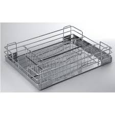 The transparent lid of the organizer seals the bins to prevent contents from migrating and shifting during transport. Modular Kitchen Accessories Modular Kitchen Basket Kitchen Accessories Manufacturers In India