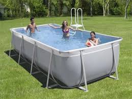 Easypool Kit Piscine Tubulaire Easy Luxe Rectangulaire 5 10 X 3m Filtration A Sable 3999 00