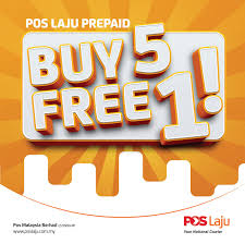 Petugas pos mengantar barang kiriman. Buy 5 Pos Laju Prepaid And Get 1 Pos Malaysia Berhad Facebook