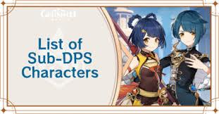 The Best Genshin Impact Sub Dps Tier List For Update 2.6 - Win.Gg