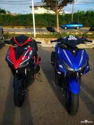 Yamaha nvx yellow kuning 2020. Vario Vs Nvx Honda Yamaha Scooter