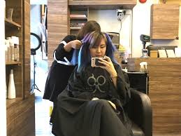 Best mens haircuts near me november 2019 find nearby mens. 99 Percent Hair And Nail Studio Review Purple X Blue Dye Summer Manicure Pekyj Travel Blog Singapore