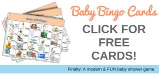 Oma ist mein name bingo ist mein spiel. Baby Shower Bingo Cards Up To 80 Cards Cute Modern All Different