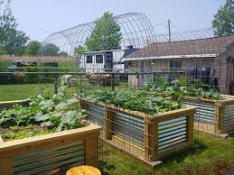 Bricks, concrete blocks, or engineered wall use inside posts (2x2 or 4x4 for larger beds) on all corners for sturdiness; 4x8 Raised Garden Bed Plans Raised Planter Plans Corrugated Etsy In 2021 Metal Raised Garden Beds Metal Garden Beds Raised Garden Bed Plans