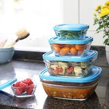 The best pie plate by daniela galarza. Duralex Food Storage Set Round Or Square Tempered Glass Food Storage Mightynest