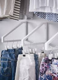 Diy Ideen Kleiderhaken Regalhalterung Kleiderbuegel Kleiderschrank Ersatz Modern Kleiner Kleiderschrank Kleiner Schrank Ikea Hacks