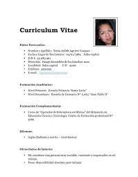 Es la expresión clara y concisa de tus datos personales puedes encontrar la última sección ejemplos o plantillas de los modelos de cv expuestos anteriormente. Ejemplos De Curriculum Vitae More Cv Samples
