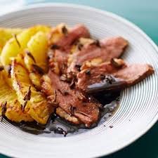 Magret Fume Au The Noir Et Ananas Roti Recette Magret Fume Ananas Roti Recette