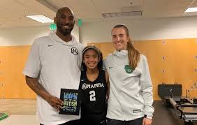 What kind of stats should we expect from ionescu this season? Watch Sabrina Ionescu Shares Lessons Learned From Kobe Bryant