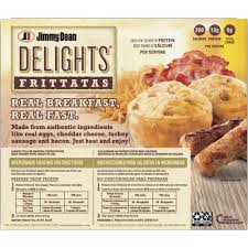 Jimmy dean® applewood smoked bacon · 2 tablespoons olive oil · 1/2 cup diced onion · 1 handful of fresh spinach · 9 eggs · 1/4 cup of milk · salt and pepper to taste . Jimmy Dean Delights Turkey Sausage And Bacon Frittatas 6 Ct 12 Oz Qfc