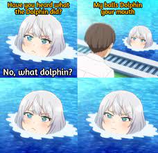 Senpai of the pool meme in 2021? Kinda sussy : r/Animemes