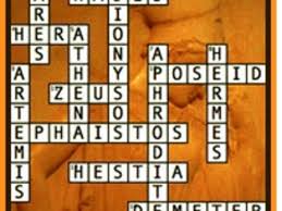 Don't miss our 'fun options' for an even better puzzle! Greek Gods Crossword And Word Search Puzzles Hubpages