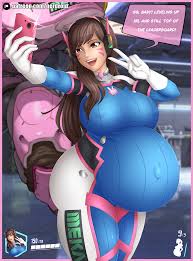 Pregnant Mei Overwatch-Lewd.ninja Big Belly