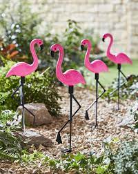 Check out our range of solar garden lights products at your local bunnings warehouse. Set 4 Solar Flamingo Stake Lights Oxendales