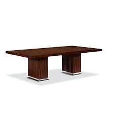 Dining room black dining room ralph lauren home ralph lauren. Contemporary Dining Table Duke Ralph Lauren Home Rosewood Polished Stainless Steel Base Rectangular
