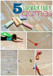 5 Sidewalk Chalk Games To Keep You Playful Sidewalk Chalk Games Sidewalk Chalk Business For Kids
