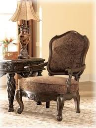Ashley Furniture North Shore Showood Accent Chair Tuscan Furniture Tuscan Living Rooms Tuscan Bedroom