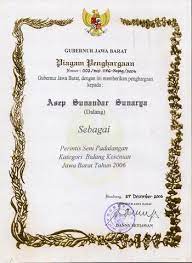 Maybe you would like to learn more about one of these? Piagam Penghargaan Dari Gubernur Jawa Barat Dinas Perpustakaan Dan Kearsipan Kabupaten Bandung