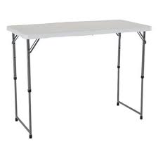 Gas fire pit sets with chairs. Lifetime 4 Ft Rectangle Light Commercial Fold In Half Adjustable Folding Table White Folding Table Camping Table Adjustable Table