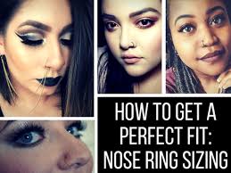 Nose Ring Sizes: A Guide To Finding The Right Measure