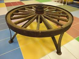 Wagon Wheel Coffee Table Mesa De Roda De Carroca Rodas De Carroca Ideia Moveis