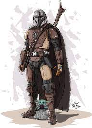 Mando The Mandalorian Mando Mandalorian Starwars Illustrationsbyjohnnypraize Star Wars Tattoo Mandalorian Tattoo Star Wars Wallpaper