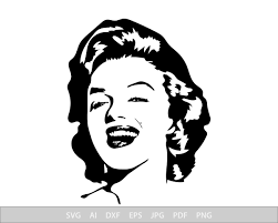 Within visual perception, an optical illusion (also called a visual illusion) is an illusion caused by the visual system and characterized by a visual percept that arguably appears to differ from reality. Marilyn Monroe Svg Woman Svg Files For Cricut Beautiful Dxf Etsy Photoshop Backgrounds Stencils For Wood Signs Svg