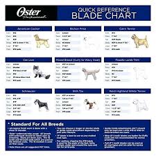 Andis Grooming Blade Chart Best Picture Of Chart Anyimage Org
