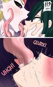 one-punch man, fubuki (one-punch man), kaijin hime do-s, 2girls, black - R34  Vault