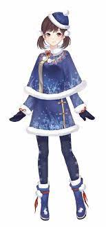 Fashion woman in knitted scarf stylish beautiful young hipster. Winter Cute Winter Outfits Anime Outfits Winter Outfits