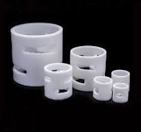High Efficiency Mass Transfer 100% Virgin PTFE Pall Ring