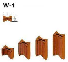 Hoffmann schwalbe dovetail w2 15,8 mm ve = 1.000. Rundstab De Hoffmann Schwalben W1 50 0