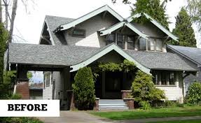 Craftsman bungalow homes are an american bungalow style homes design tradition from early 1900s. Before After Reviving A 1912 Craftsman In Portland Hooked On Houses