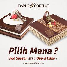 Maybe you would like to learn more about one of these? Dapur Cokelat Tahukah Kamu Chocolaters Two Season Dan Opera Cake Menjadi Dua Produk Produk Paling Favorit Dan Paling Laris Di Semua Outlet Dapur Cokelat Lho Kalau Kamu Lebih Favorit Yang Mana