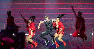 I noticed her when she arrived / kinda lady the momma like / but momma,. Photo Gallery Luca Hanni From Switzerland Rehearses She Got Me In Tel Aviv Eurovision Song Contest Rehearsal Eurovision Songs