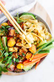 Healthy Thai Salad With Lemongrass Dressing Recipe Easy Healthy Lunch Recipes Healthy Salad Recipes Easy Salads