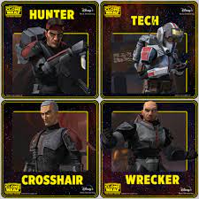Star wars black series crosshair bad batch clone wars new nib. So After 2 Episodes Aired Which One In The Bad Batch Is Your Favorite Starwars
