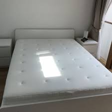 If you want to know if ikea mattresses find your perfect mattress in 60 seconds… based on your preferences and criteria we. Ikea Askvoll Bed Frame And Hyllestad Mattress 150x200 Furniture Home Living Furniture Bed Frames Mattresses On Carousell