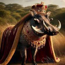 All hail the newly discovered king of the jungle. The Warthog AKA Kasongo! With his V16 turbo engine, 5G antenna and reverse parking technology, it is said to have out power other