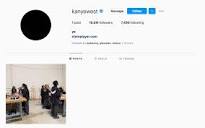 Kanye West erases all Instagram posts after rant