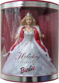 2001 Special Edition Holiday Celebration Barbie Doll 2 50304 In 2020 Holiday Barbie Dolls Christmas Barbie Christmas Barbie Dolls